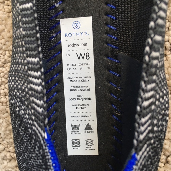 Rothy’s Retired Rare Granite Heather Ballet Flats - Picture 4 of 12